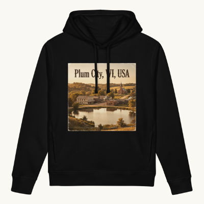Plum City, WI Hoodie