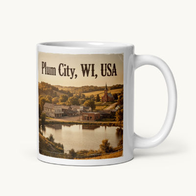 Plum City, WI Coffee Mug