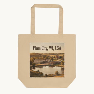 Plum City, WI Tote Bag