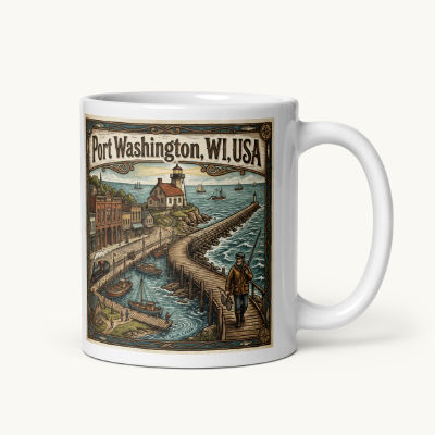 Port Washington, WI Coffee Mug