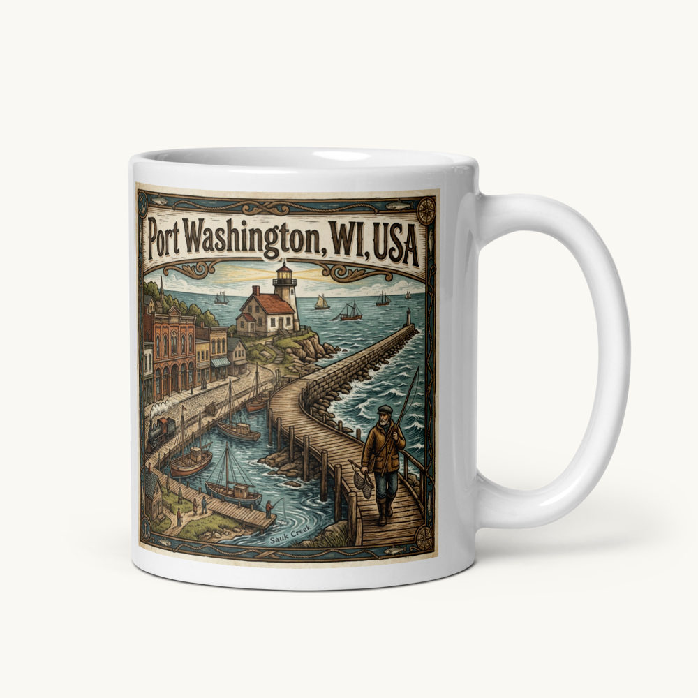 Port Washington, WI Coffee Mug