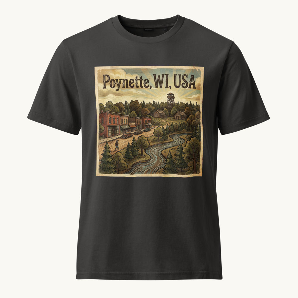 Poynette, WI Vintage Tee