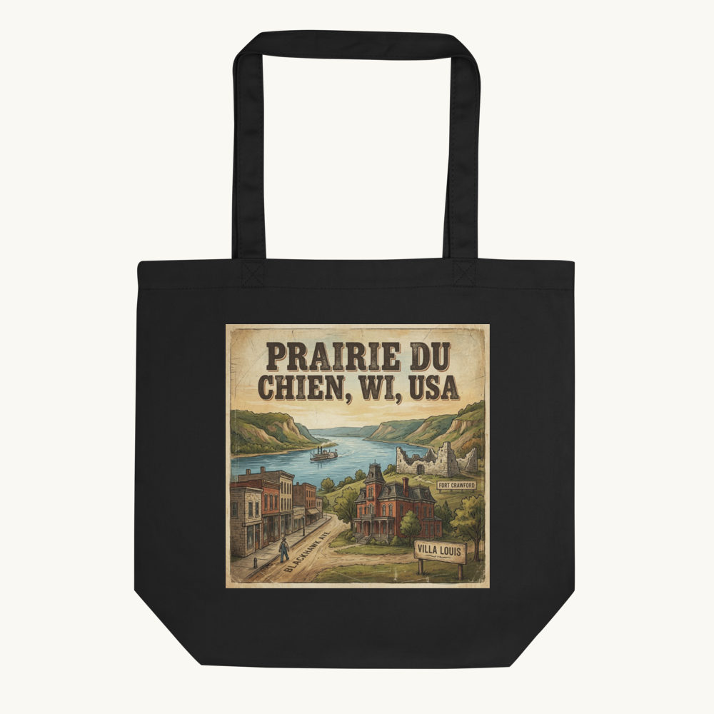 Prairie du Chien, WI Tote Bag