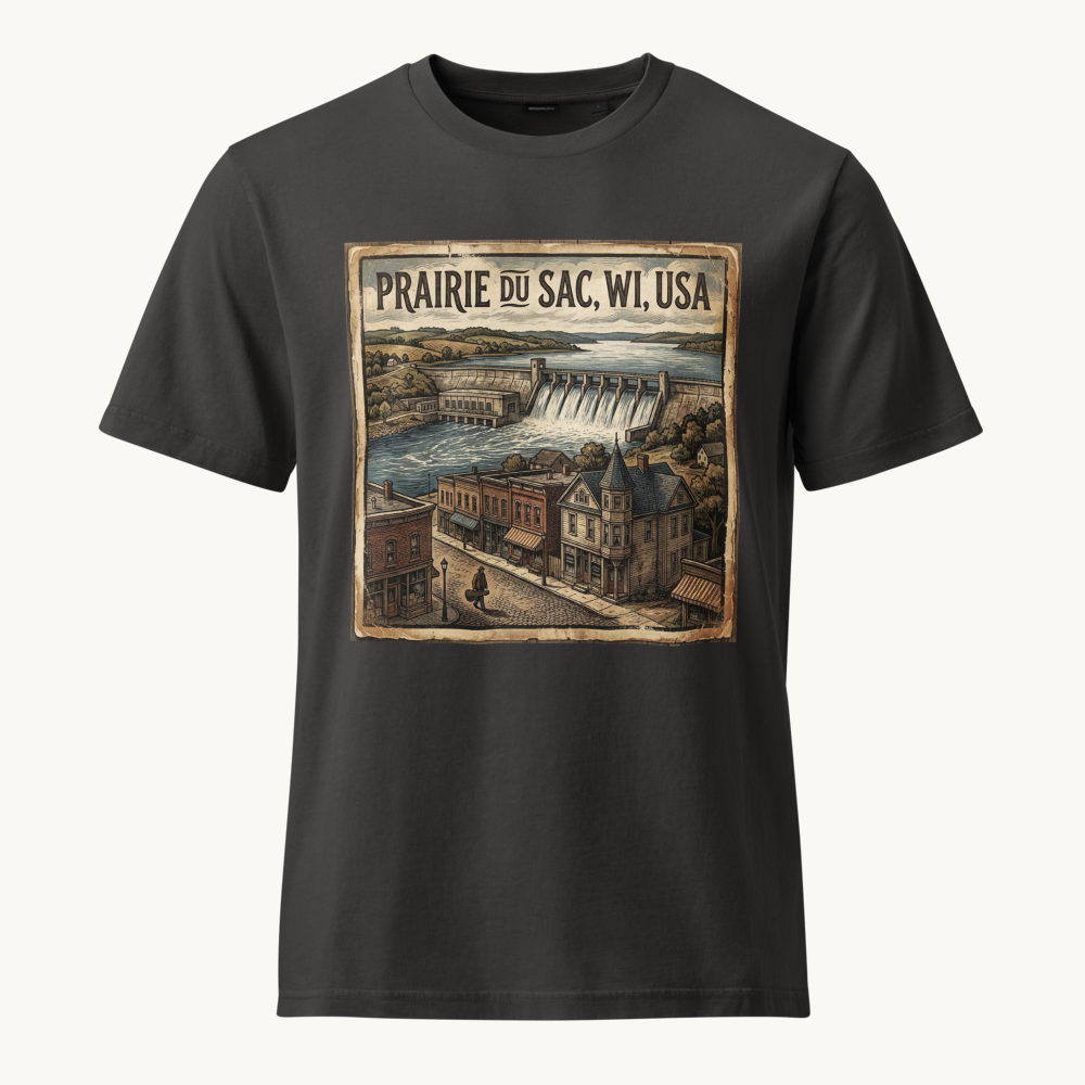 Prairie du Sac, WI Vintage Tee