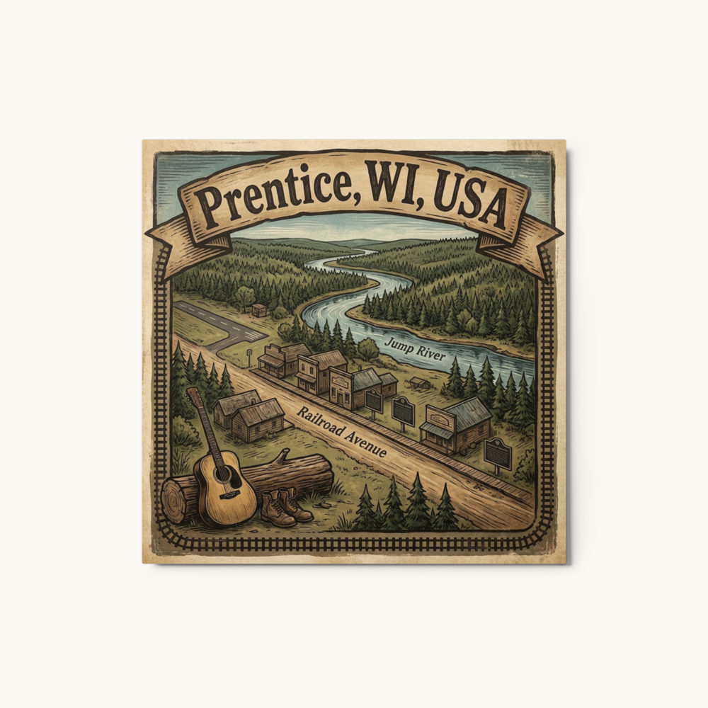 Prentice, WI Metal Print