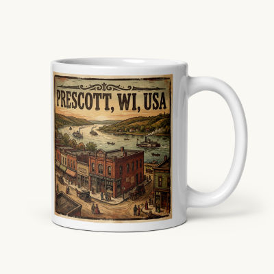 Prescott, WI Coffee Mug