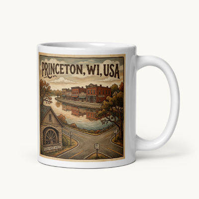 Princeton, WI Coffee Mug