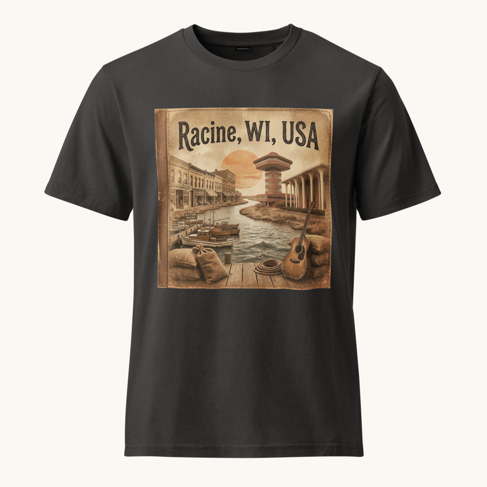 Racine, WI Vintage Tee