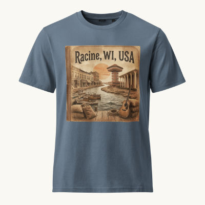 Racine, WI Vintage Tee