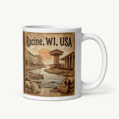 Racine, WI Coffee Mug