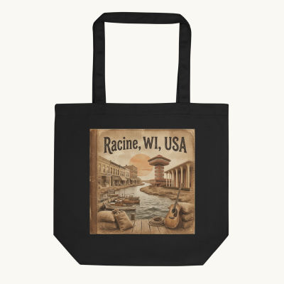 Racine, WI Tote Bag