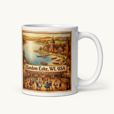 Random Lake, WI Coffee Mug