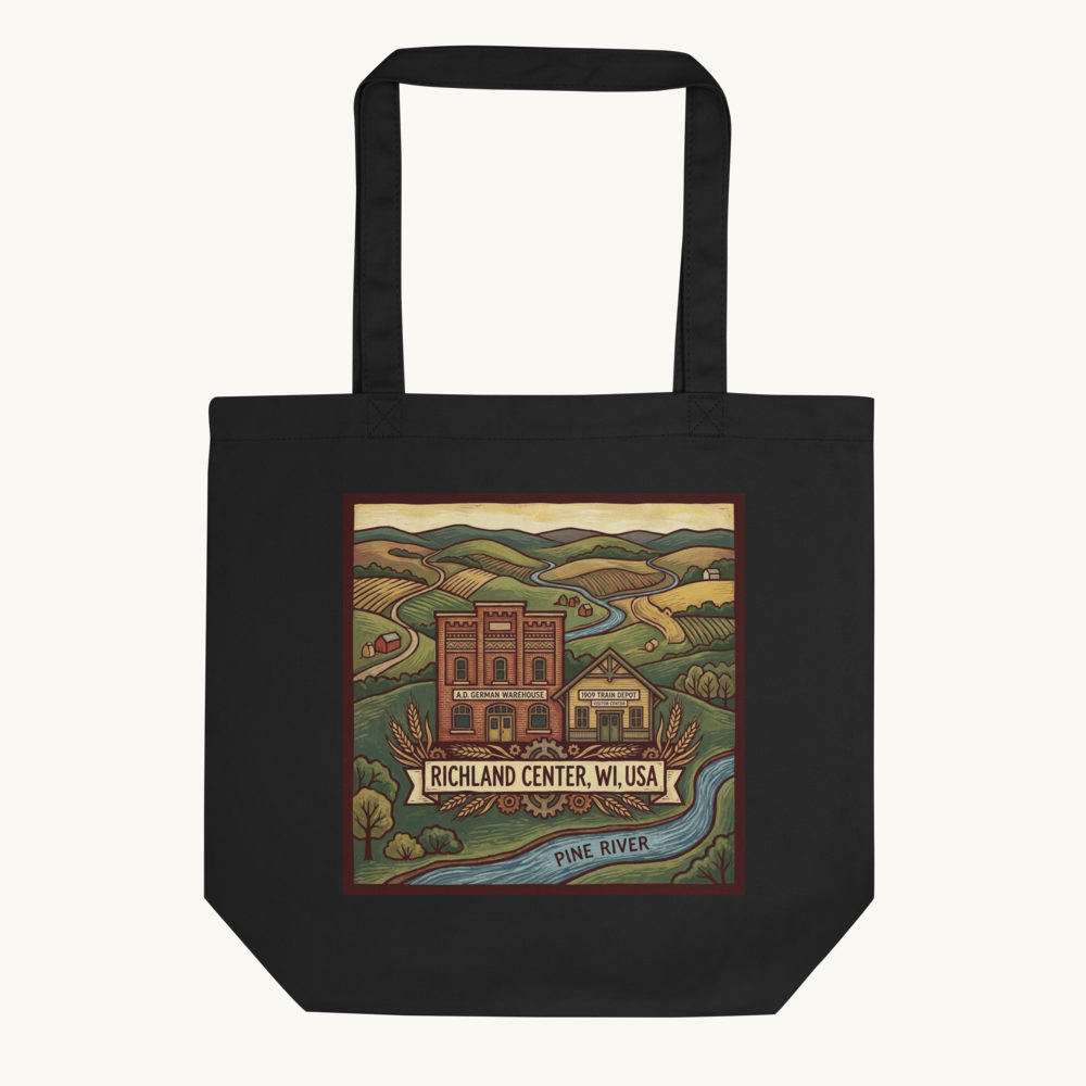 Richland Center, WI Tote Bag