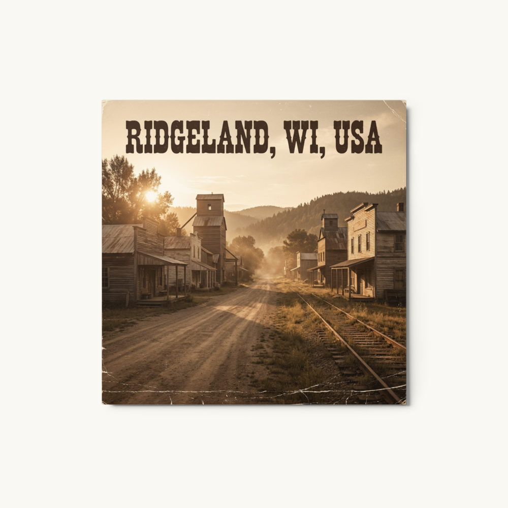 Ridgeland, WI Metal Print