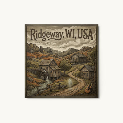 Ridgeway, WI Metal Print