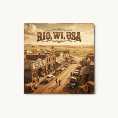 Rio, WI Metal Print