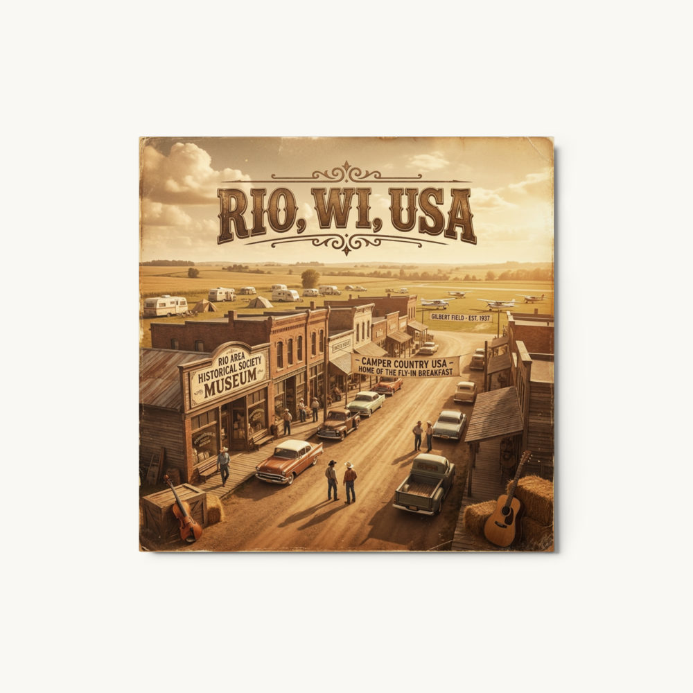 Rio, WI Metal Print