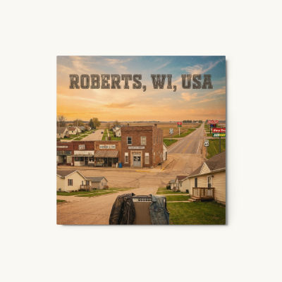 Roberts, WI Metal Print
