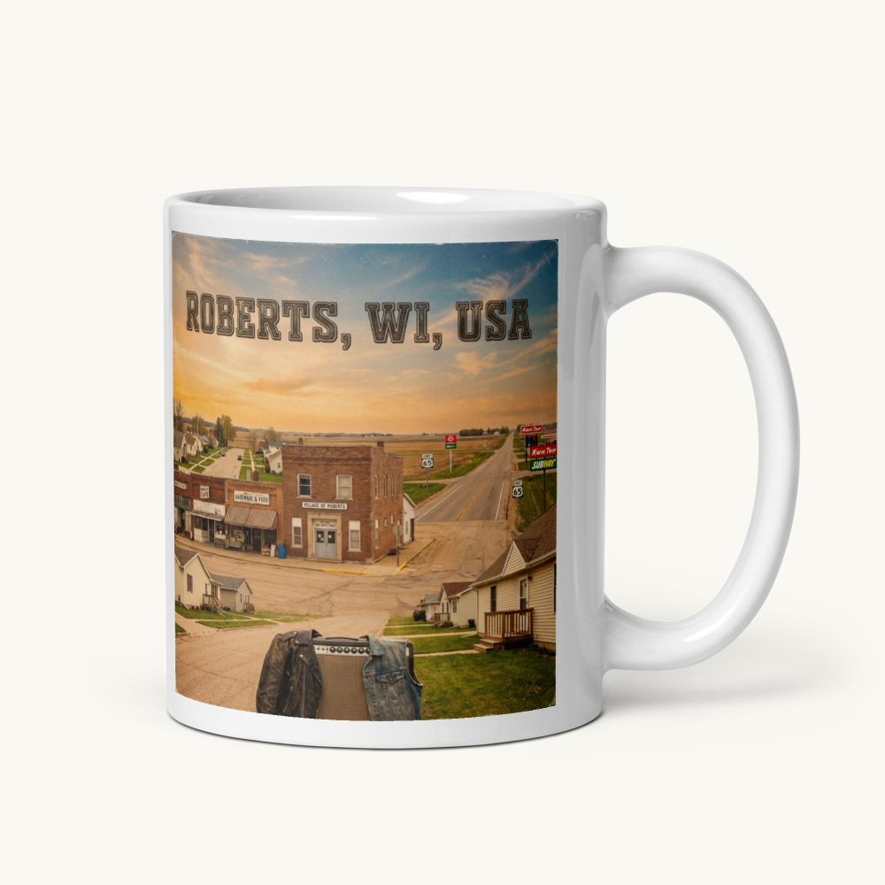 Roberts, WI Coffee Mug