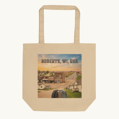 Roberts, WI Tote Bag