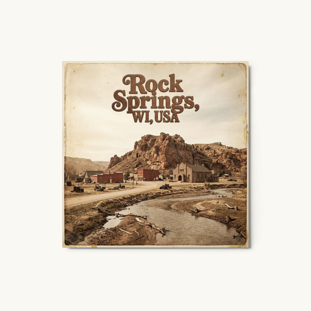Rock Springs, WI Metal Print