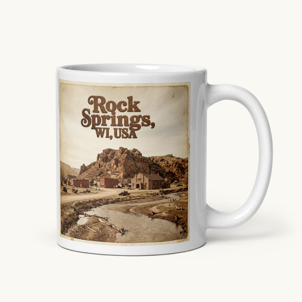 Rock Springs, WI Coffee Mug