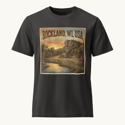 Rockland, WI Vintage Tee