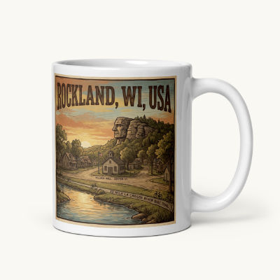 Rockland, WI Coffee Mug