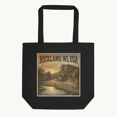Rockland, WI Tote Bag