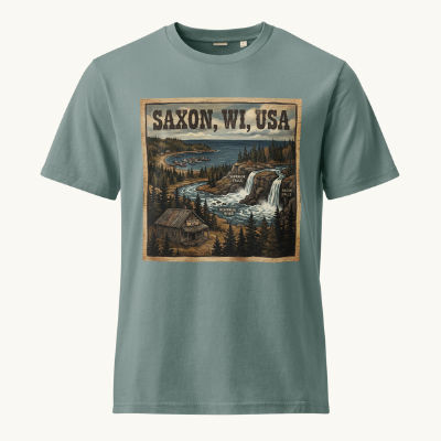 Saxon, WI Vintage Tee