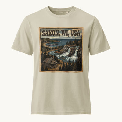 Saxon, WI Vintage Tee