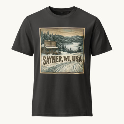Sayner, WI Vintage Tee