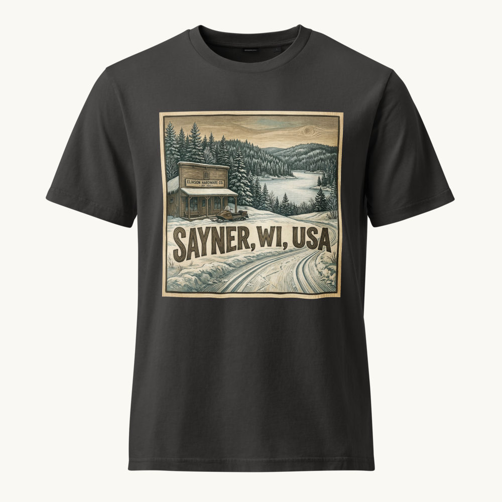 Sayner, WI Vintage Tee