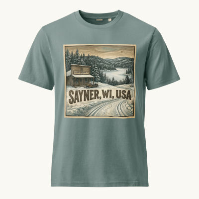Sayner, WI Vintage Tee