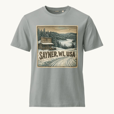 Sayner, WI Vintage Tee