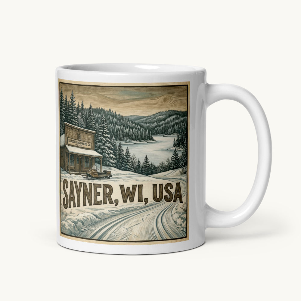 Sayner, WI Coffee Mug