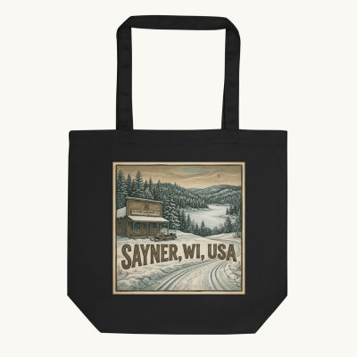 Sayner, WI Tote Bag