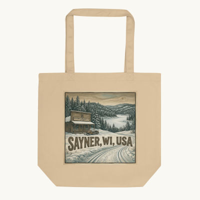 Sayner, WI Tote Bag