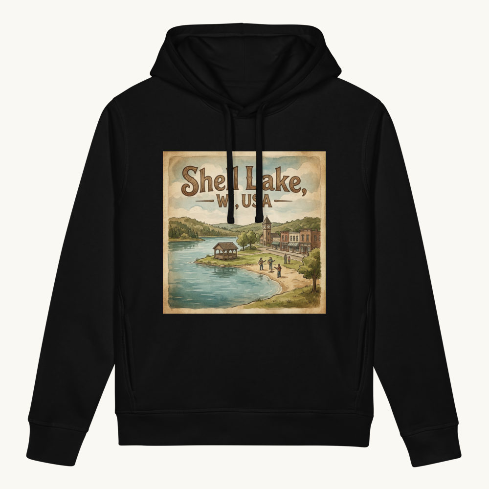 Shell Lake, WI Hoodie