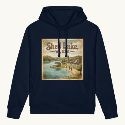 Shell Lake, WI Hoodie