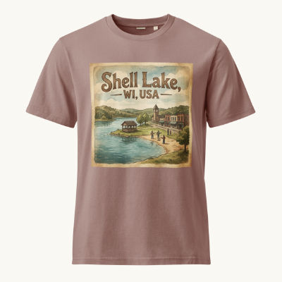 Shell Lake, WI Vintage Tee