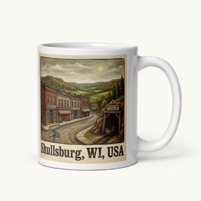 Shullsburg, WI Coffee Mug