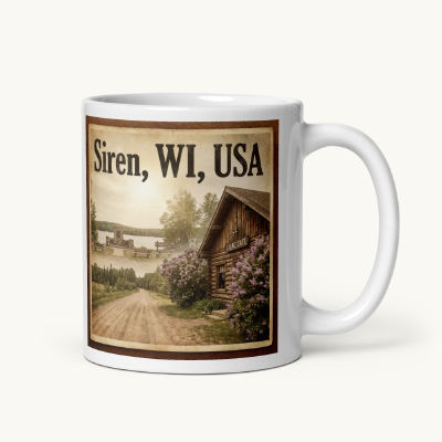 Siren, WI Coffee Mug