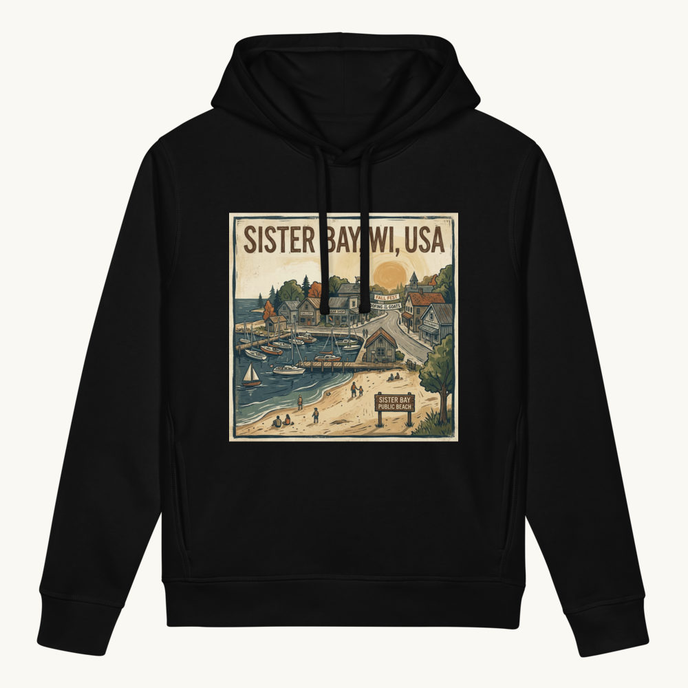 Sister Bay, WI Hoodie