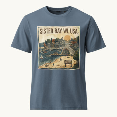 Sister Bay, WI Vintage Tee