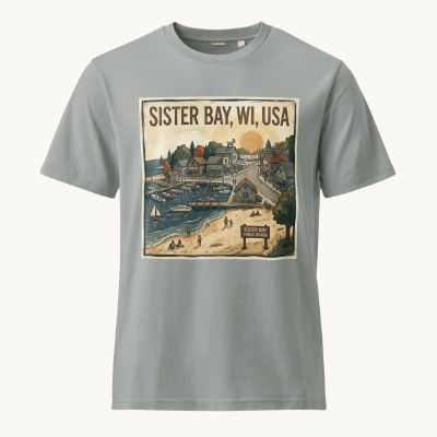 Sister Bay, WI Vintage Tee