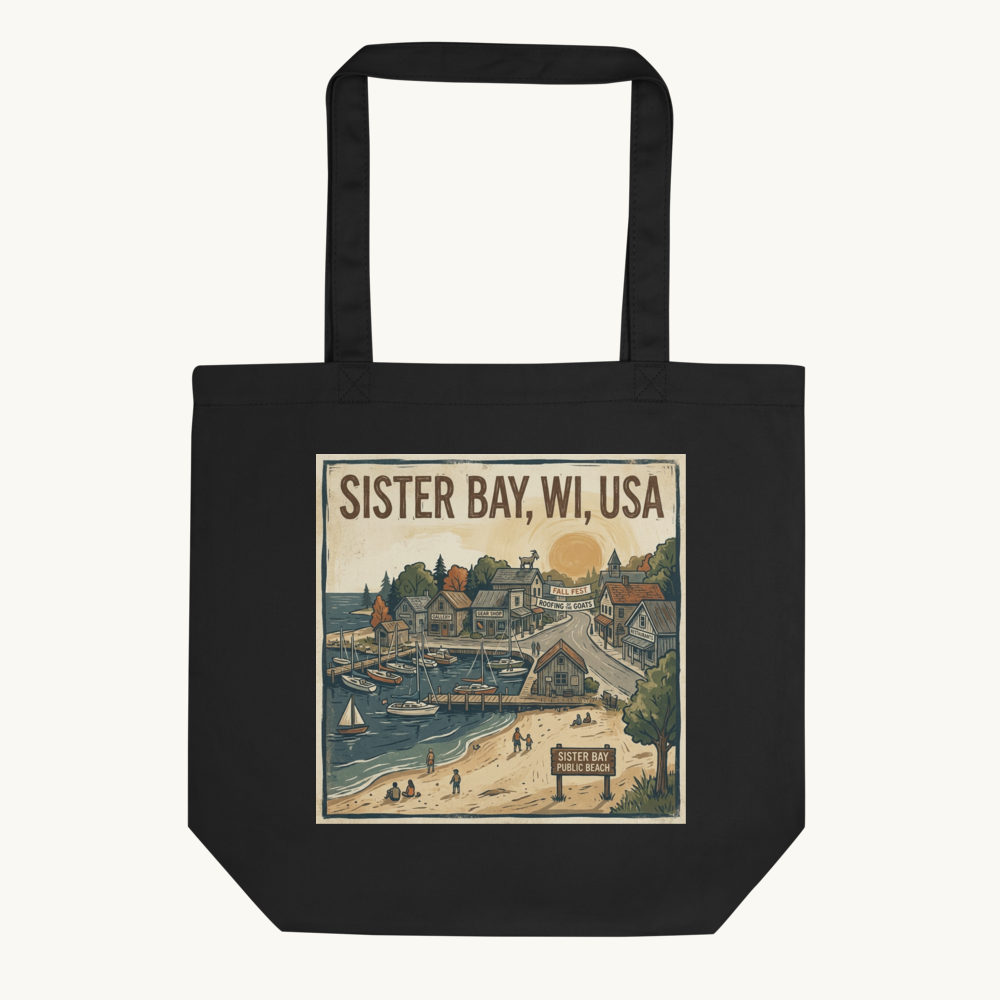 Sister Bay, WI Tote Bag