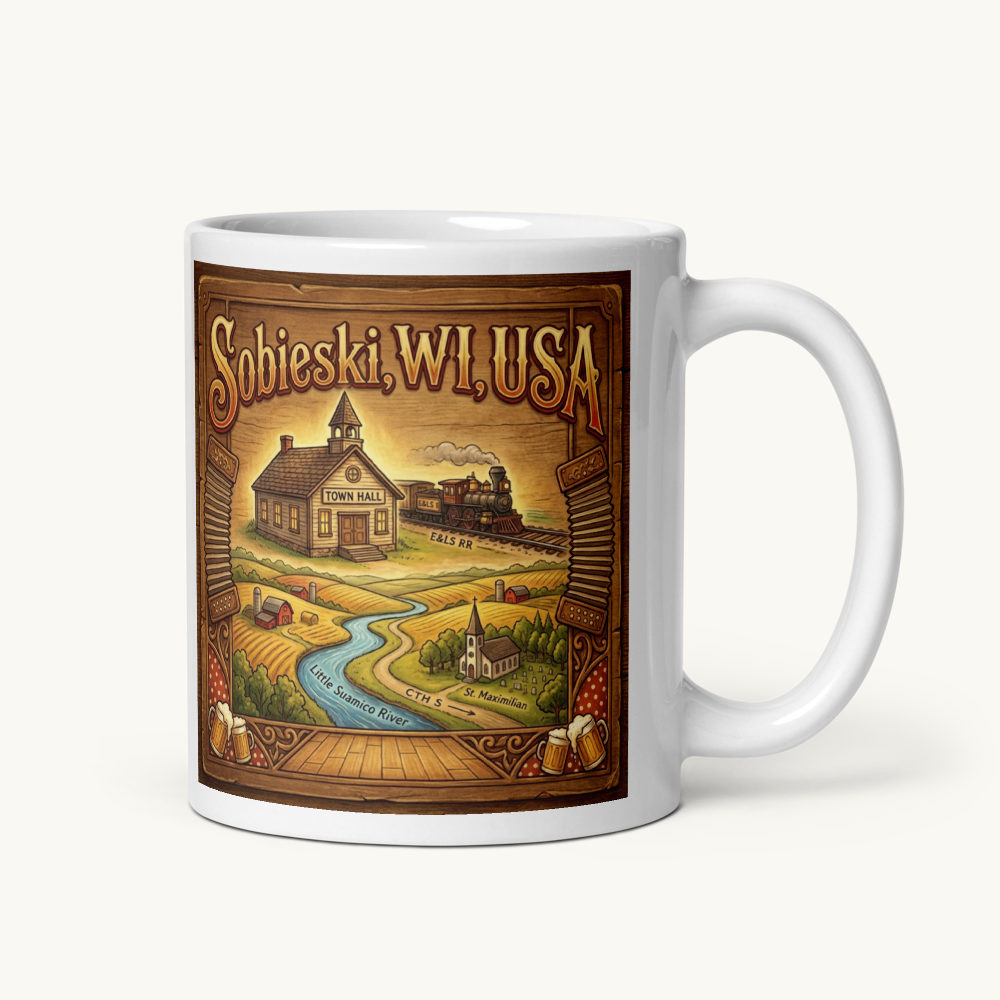 Sobieski, WI Coffee Mug