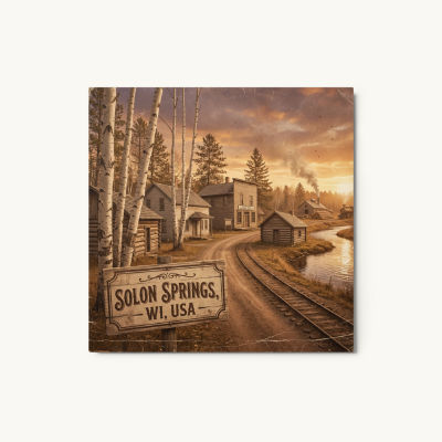 Solon Springs, WI Metal Print