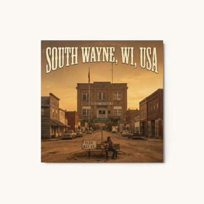South Wayne, WI Metal Print
